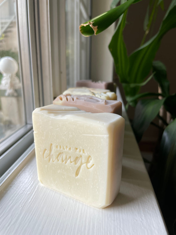 "Take Small, Daily Steps" Vegan Solid Wool Laundry Soap