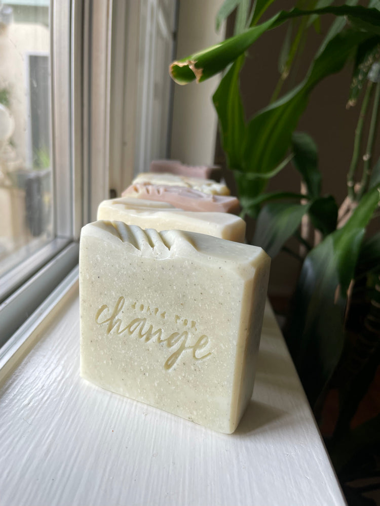 "Take Small, Daily Steps" Vegan Solid Wool Laundry Soap